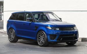 Land Rover Range Rover Sport Blue on Vossen Wheels (HF-2) 2018 года
